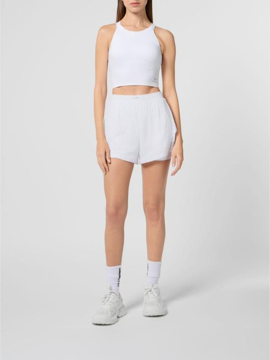 26SS 플레인스포츠 트레이닝 티셔츠 SAFCWTK3921STE003N 01 White - PLEIN SPORT