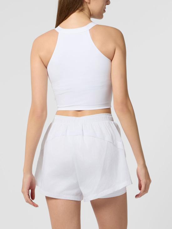 26SS 플레인스포츠 트레이닝 티셔츠 SAFCWTK3921STE003N 01 White - PLEIN SPORT