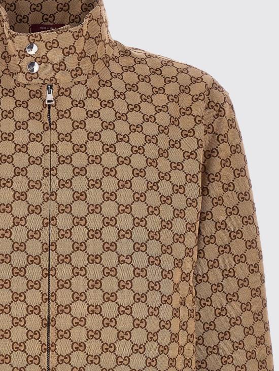 26SS 구찌 GG 캔버스 봄버 자켓 826575ZAF4S 2580 Camel - GUCCI
