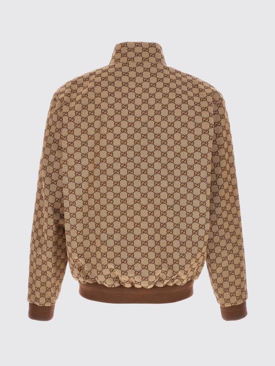 26SS 구찌 GG 캔버스 봄버 자켓 826575ZAF4S 2580 Camel - GUCCI