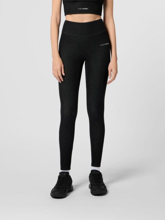 26SS 플레인스포츠 레깅스 SAFCWJT2235STE003N 02 Black