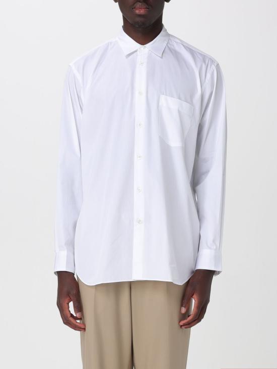 26SS 꼼데가르송 긴팔 셔츠 FZB011PER 3 White