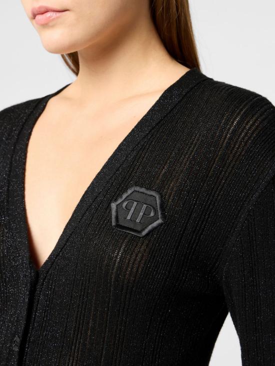 26SS 필립 플레인 숏 원피스 SAFCWKG0439PKN002N 02 Black - PHILIPP PLEIN