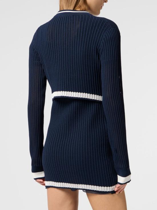 26SS 필립 플레인 스웨터 SAFCWKQ0167PKN002N 24 Navy - PHILIPP PLEIN