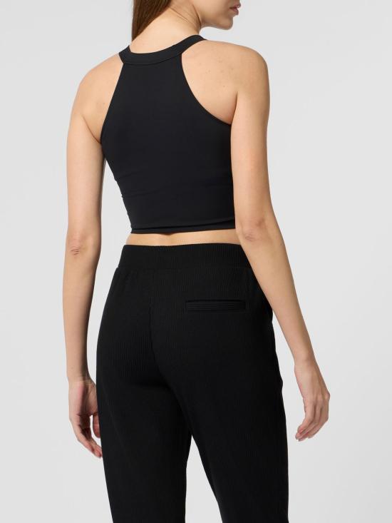 26SS 플레인스포츠 트레이닝 티셔츠 SAFCWTK3921STE003N 02 Black - PLEIN SPORT