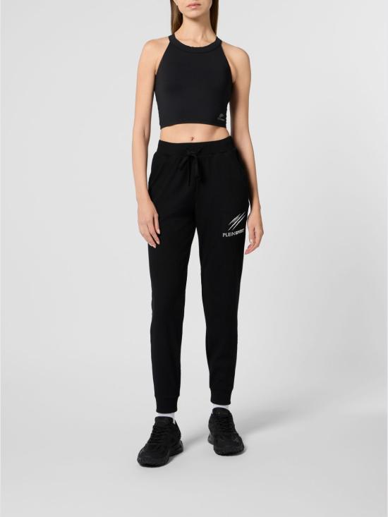 26SS 플레인스포츠 트레이닝 티셔츠 SAFCWTK3921STE003N 02 Black - PLEIN SPORT