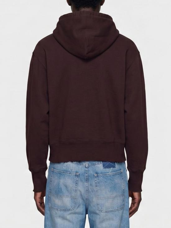 26SS 마르지엘라 후드 티셔츠 S51GU0141M25033 359 Burgundy - MAISON MARGIELA