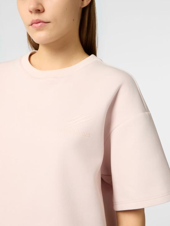 26SS 플레인스포츠 반팔 티셔츠 SAFCWTK3894STE003N 03 Fuchsia - PLEIN SPORT