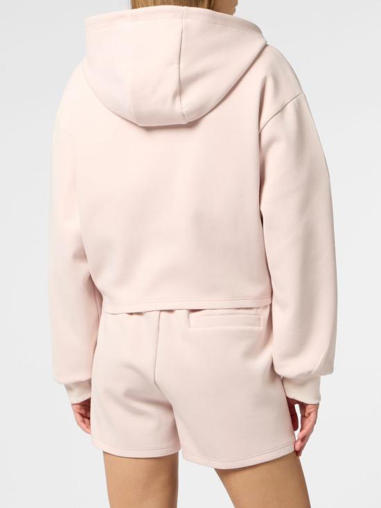 26SS 플레인스포츠 후드 티셔츠 SAFCWJB1938STE003N 03 Fuchsia - PLEIN SPORT