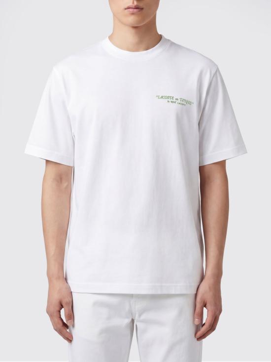 26SS 라코스테 반팔 티셔츠 TH1425 001 White