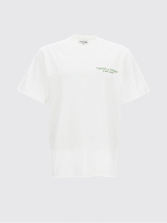 26SS 라코스테 반팔 티셔츠 TH1425 001 White - LACOSTE