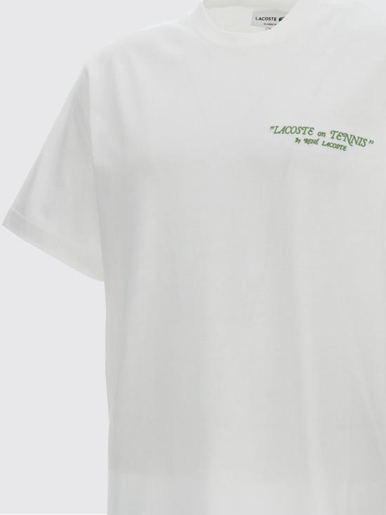 26SS 라코스테 반팔 티셔츠 TH1425 001 White - LACOSTE