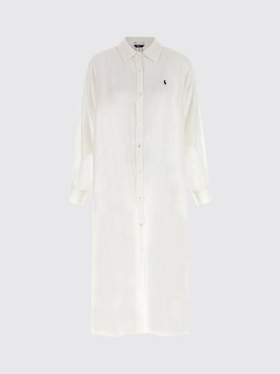 26SS 폴로 랄프로렌 롱 원피스 21564379 CREAM White - POLO RALPH LAUREN