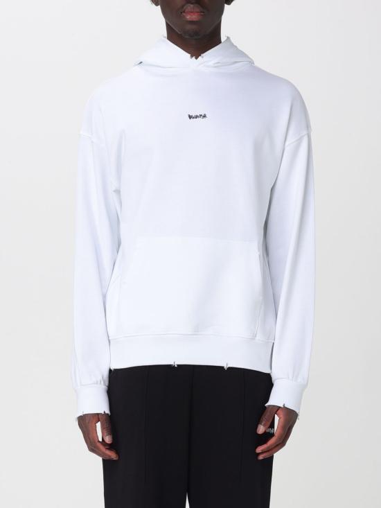 26SS 디스클레이머 후드 티셔츠 55408 BIANCO White