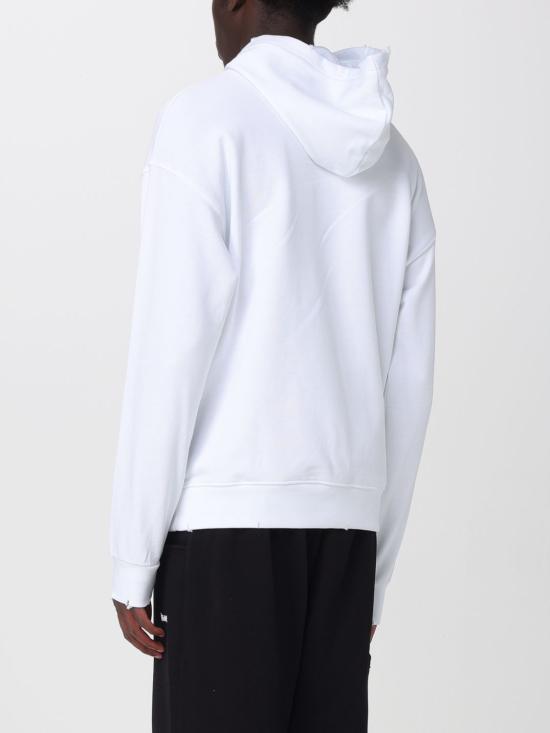 26SS 디스클레이머 후드 티셔츠 55408 BIANCO White - DISCLAIMER