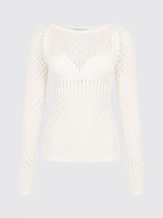 26SS 스포트막스 스웨터 2612361052600 001 White - SPORTMAX