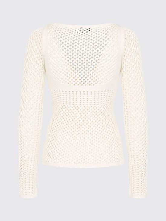 26SS 스포트막스 스웨터 2612361052600 001 White - SPORTMAX