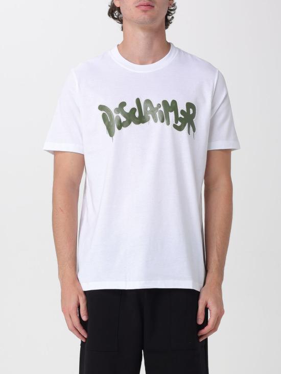 26SS 디스클레이머 반팔 티셔츠 26EDS55540 BIANCO White