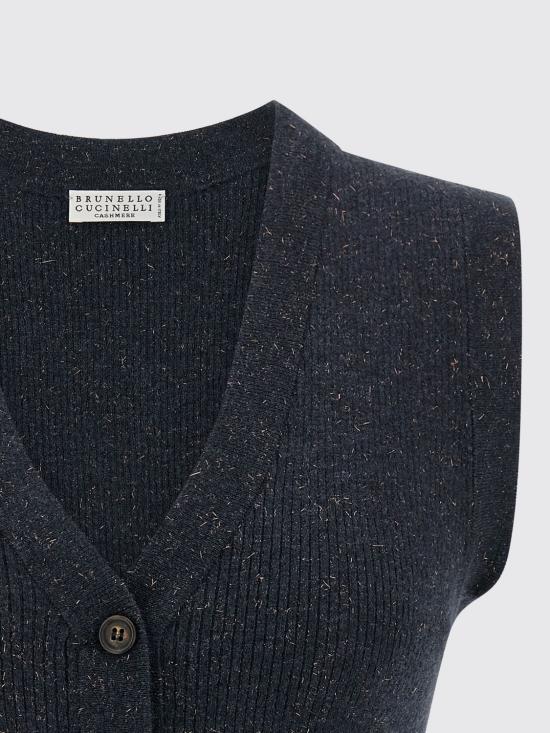 26SS 브루넬로 쿠치넬리 베스트 M9A822216 C7186 Blue - BRUNELLO CUCINELLI