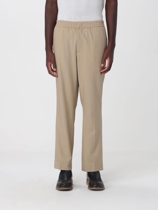 26SS 아미 울 엘라스티케이티드 웨이스트 트라우저 HTR226WV0194 A036 Beige