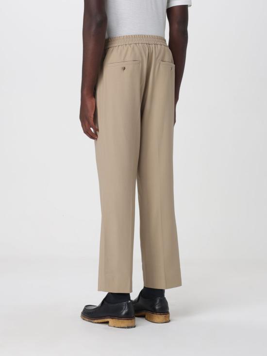 26SS 아미 울 엘라스티케이티드 웨이스트 트라우저 HTR226WV0194 A036 Beige - AMI