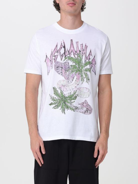 26SS 디스클레이머 반팔 티셔츠 55522 BIANCO White