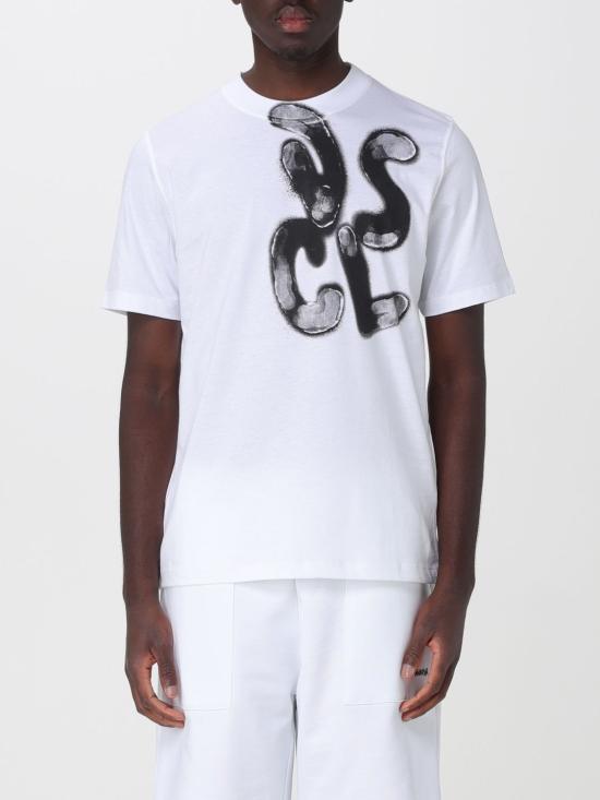 26SS 디스클레이머 반팔 티셔츠 55434 BIANCO White