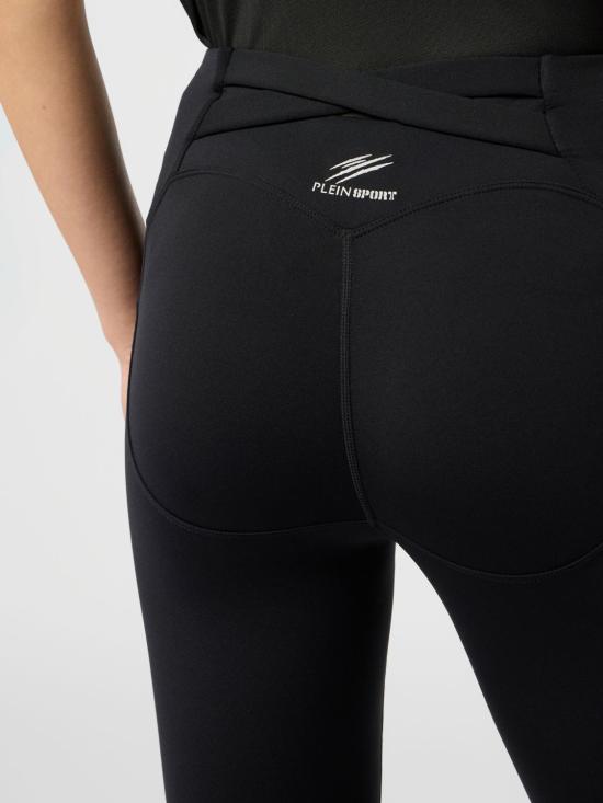 26SS 플레인스포츠 레깅스 SAFCWJT2238STE003N 02 Black - PLEIN SPORT