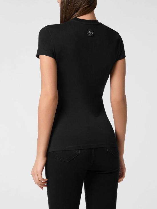 26SS 필립 플레인 반팔 티셔츠 FAECWTK3728PTE004N 02 Black - PHILIPP PLEIN