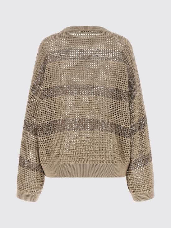 26SS 브루넬로 쿠치넬리 스웨터 M58772810 CKH72 Grey - BRUNELLO CUCINELLI