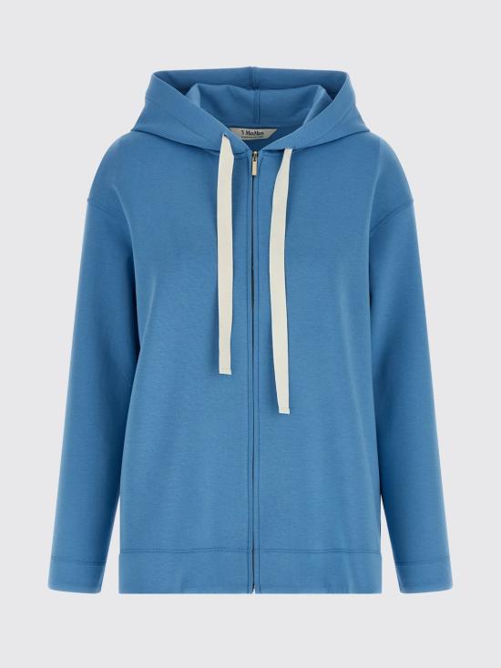 26SS 막스마라 후드 티셔츠 2619921013600 004 Blue - MAX MARA