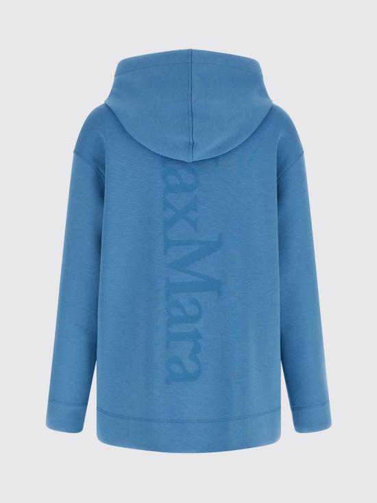 26SS 막스마라 후드 티셔츠 2619921013600 004 Blue - MAX MARA