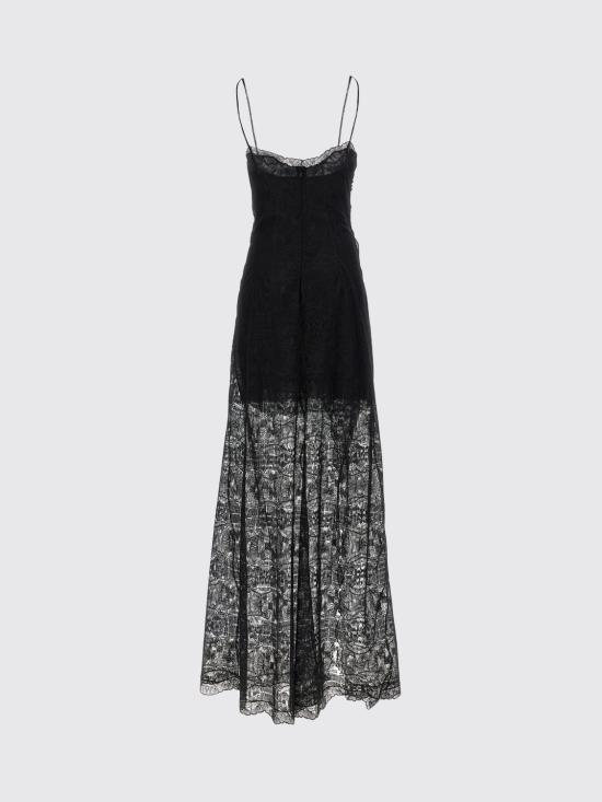 26SS 에르마노 설비노 롱 원피스 D482Q737FDUCX 95708 Black - ERMANNO SCERVINO