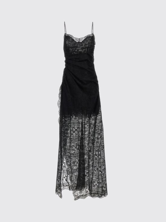 26SS 에르마노 설비노 롱 원피스 D482Q737FDUCX 95708 Black - ERMANNO SCERVINO