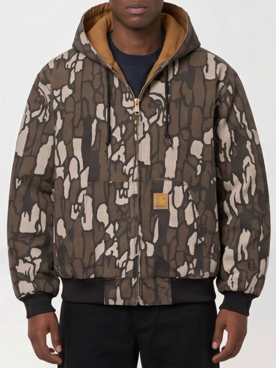26SS 칼하트 WIP OG 액티브 캔버스 자켓 I036412 3GK02 Brown - CARHARTT WIP