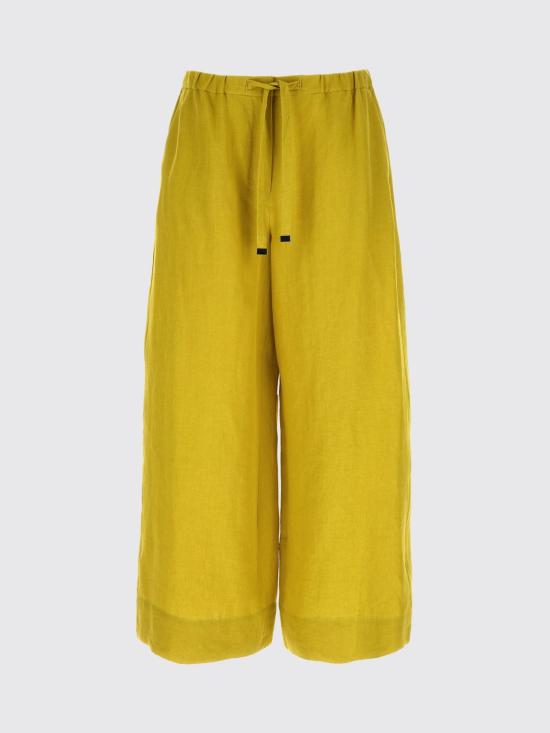 26SS 막스마라 스트레이트 팬츠 2619131073600 002 Yellow - MAX MARA