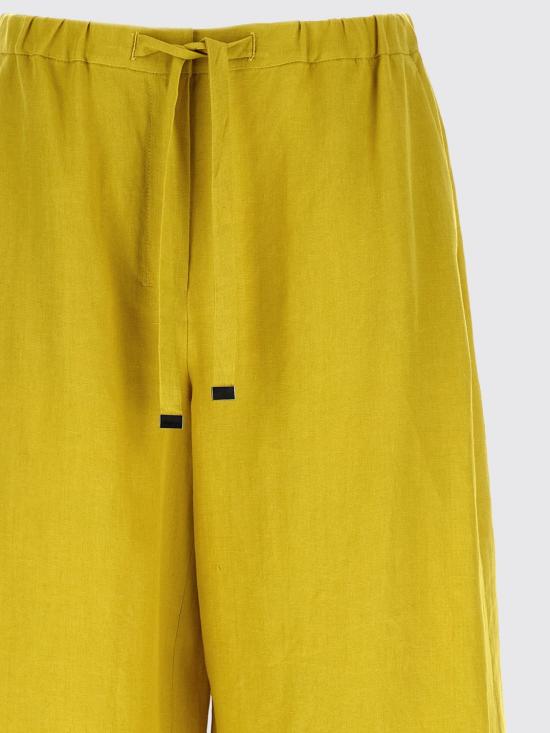 26SS 막스마라 스트레이트 팬츠 2619131073600 002 Yellow - MAX MARA