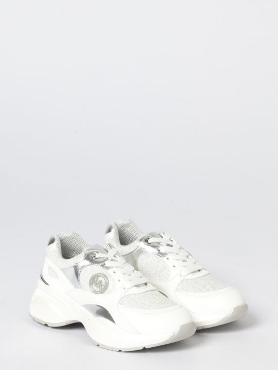26SS [키즈] 마이클 코어스 스니커즈 MK026560 40 White - MICHAEL KORS