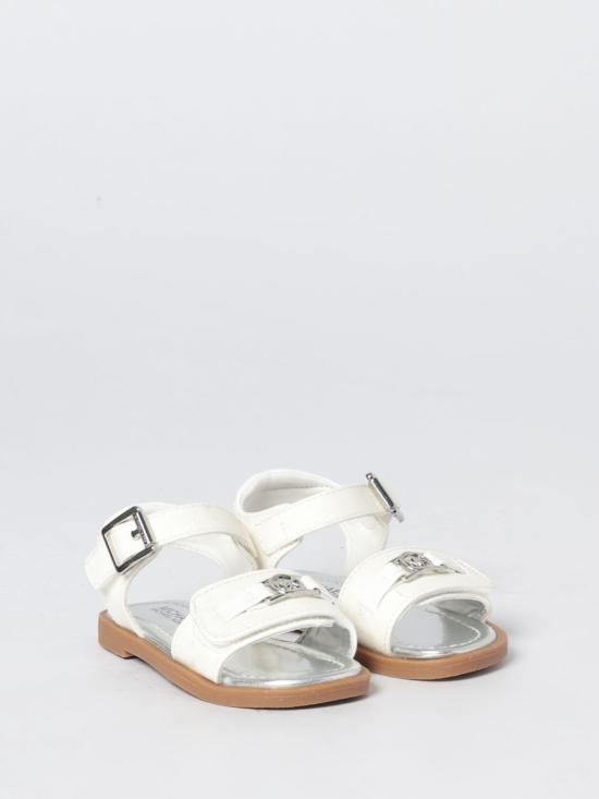 26SS [키즈] 마이클 코어스 샌들 MK038281 01 White - MICHAEL KORS