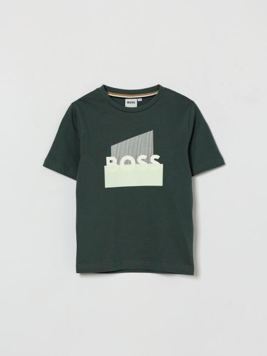 26SS [키즈] 보스 티셔츠 J52978 68C Green