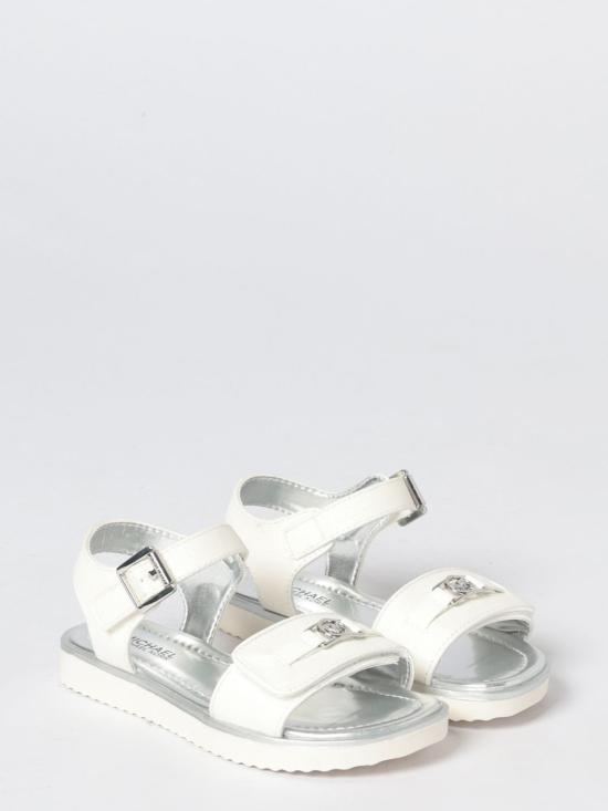 26SS [키즈] 마이클 코어스 샌들 MK041701 01 White - MICHAEL KORS