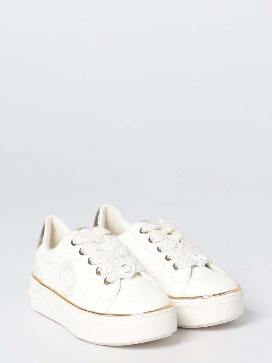 26SS [키즈] 마이클 코어스 스니커즈 MK039121 01 White - MICHAEL KORS
