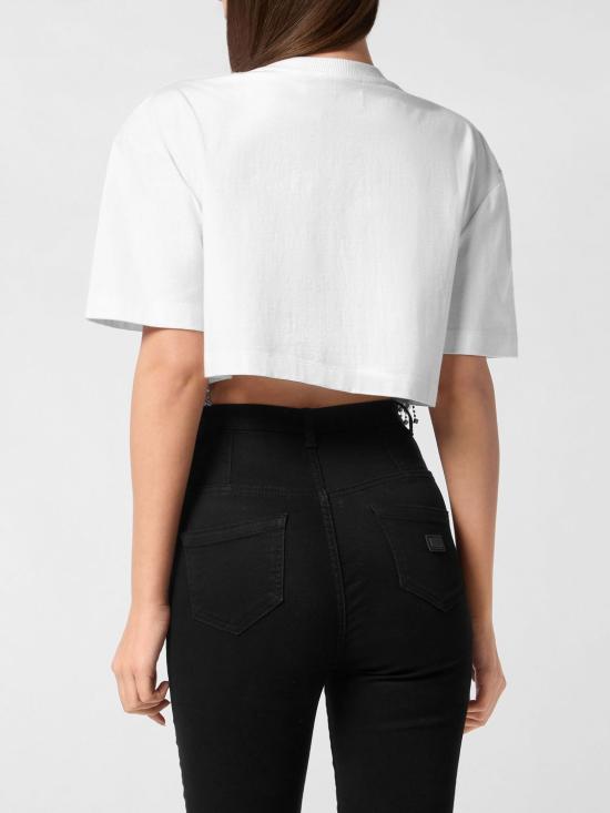 26SS 필립 플레인 반팔 티셔츠 FAECWTK3767PJY002N 01 White - PHILIPP PLEIN