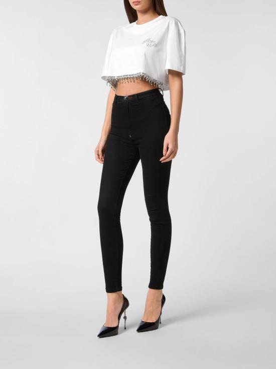 26SS 필립 플레인 반팔 티셔츠 FAECWTK3767PJY002N 01 White - PHILIPP PLEIN