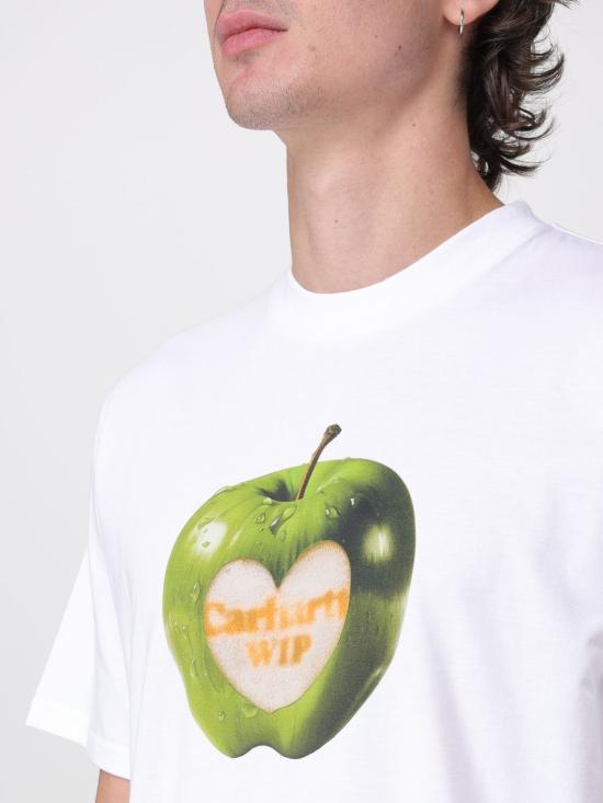 26SS 칼하트 WIP 숏슬리브 스포일드 티셔츠 I036260 02XX White - CARHARTT WIP