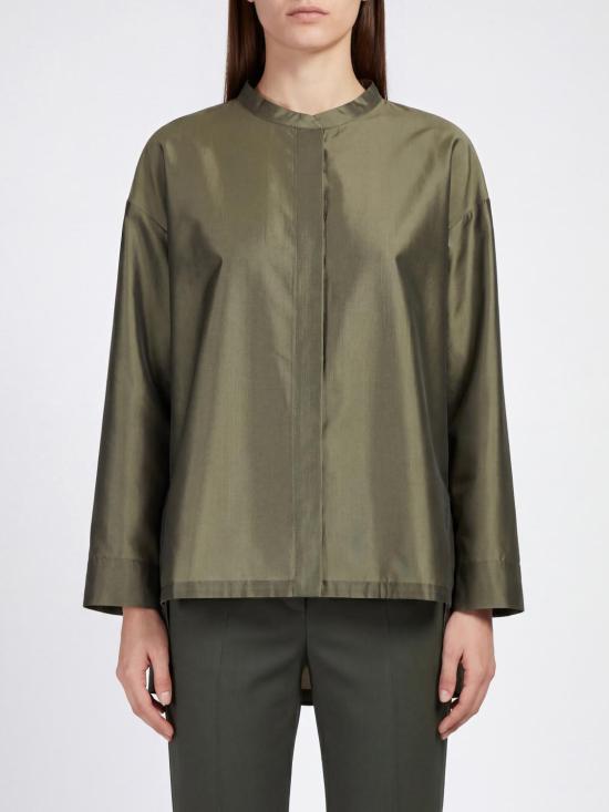 26SS 에스막스마라 블라우스 2619191013600 004 Green