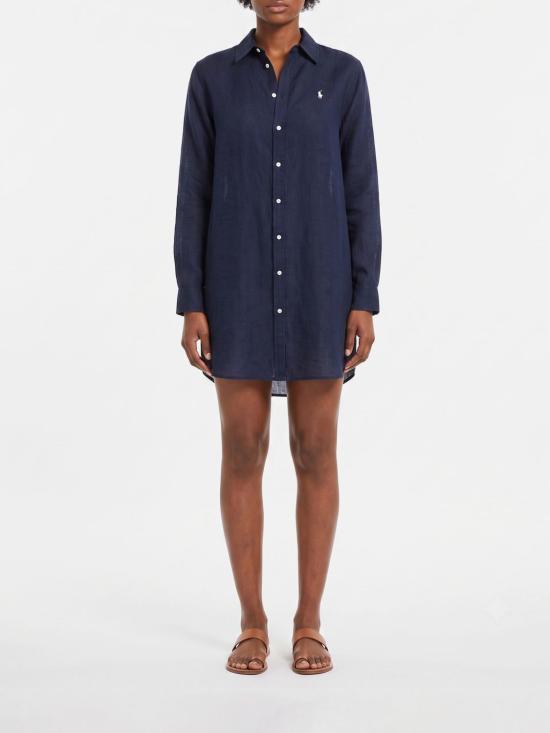 26SS 폴로 랄프로렌 숏 원피스 21564377 NAVY Blue