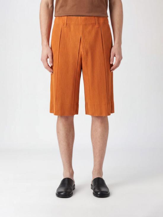 26SS 옴므 플리세 이세이 미야케 숏팬츠 HP66JF159 47 Orange