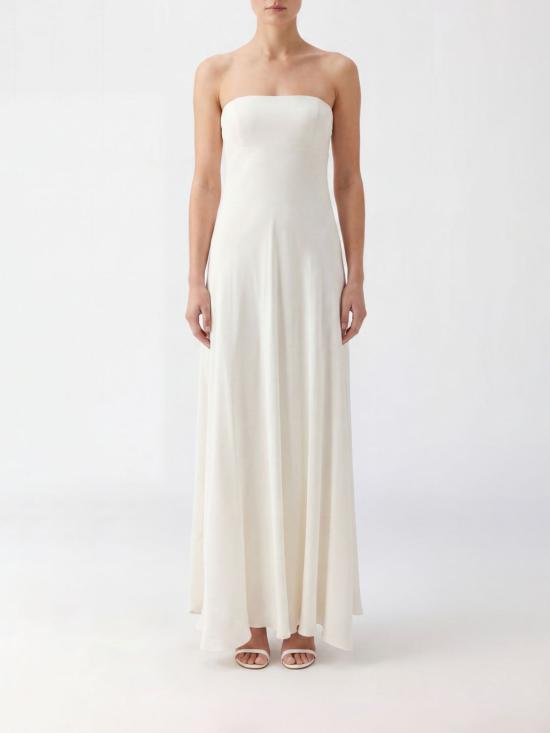 26SS 지오바니 베딘 롱 원피스 GBSS26502L BIANCO White