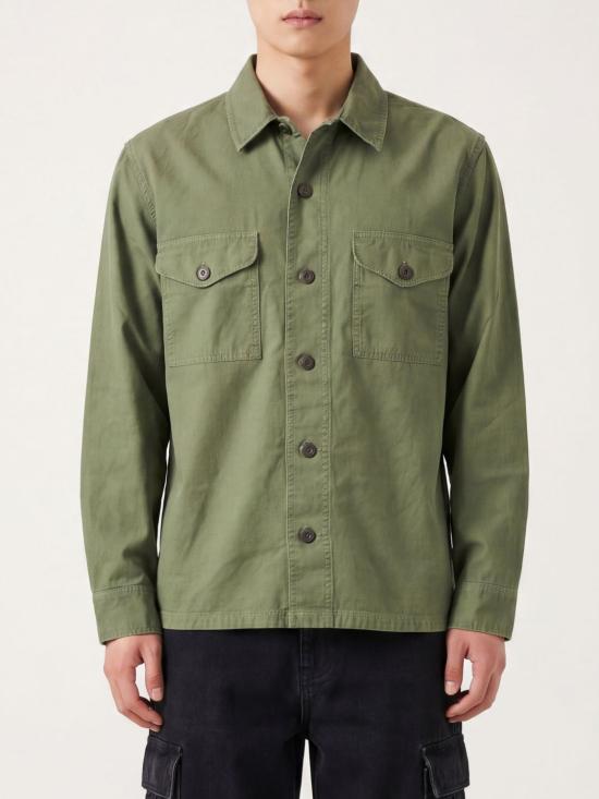 26SS 필슨 긴팔 셔츠 FMOSH0015W0097 391 Green